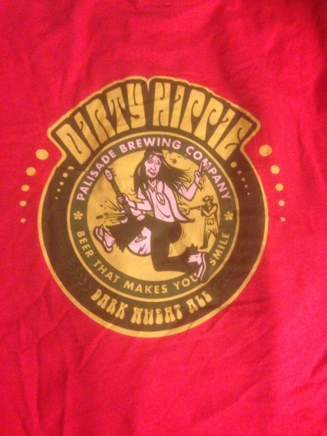 Dirty Hippy T-shirt from Palisade Brewery