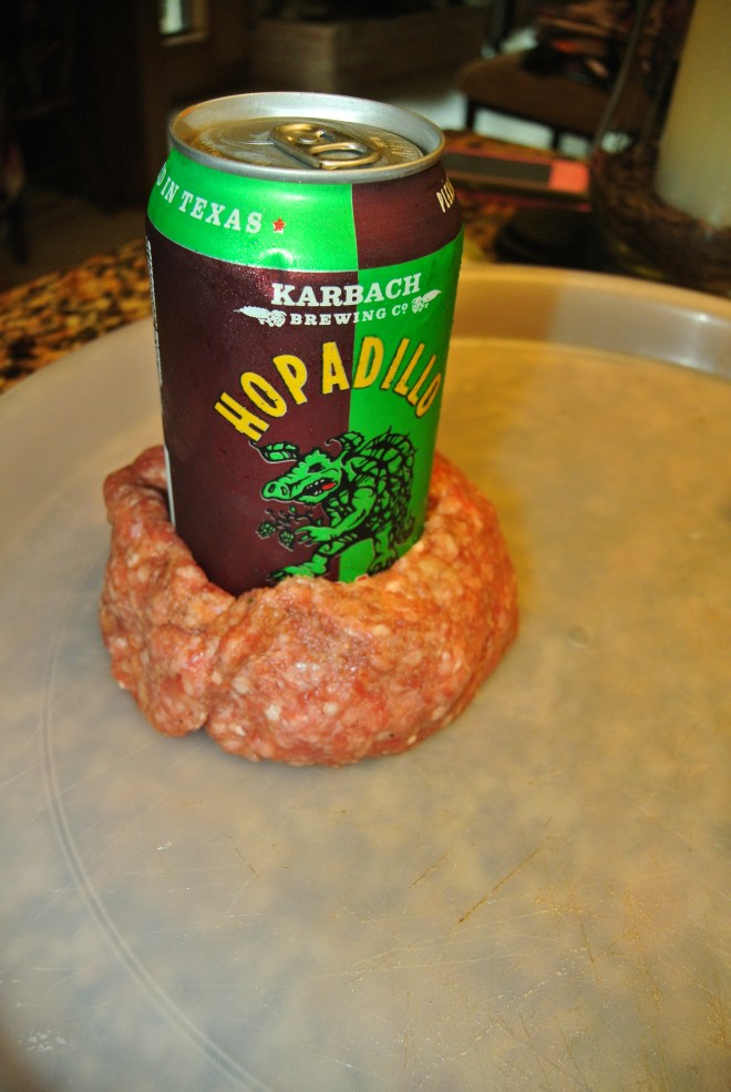 The Hopadillo makes a perfect pocket for stuffing and then can help me with the grilling process!